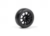 TSMK5-10 Drift Wheel/Tire Set 22x11mm (Black/4pcs)