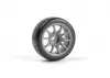 TSMK5-10 Drift Wheel/Tire Set 22x11mm (Grey/4pcs)