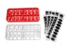nano-TTR Curb Set - Red and White