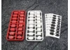 nano-TTR Curb Set - Red and White