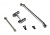 Aluminium Servo Mount & Steering Link Set (Gunmetal)