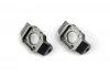 Aluminium C-Hub Set (Gunmetal/2pcs)