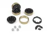 CC-8 Aluminium Wheel 1.3in (Black/4pcs)