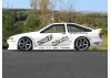 Toyota Trueno AE86 Bodyshell (190mm Clear)