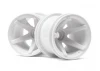 HPI S.S. MT Wheels White Front