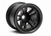 Split 5 Truck Wheel Black - Firestorm - Hex Fit
