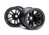 Split 5 Truck Wheel Black - Firestorm - Hex Fit
