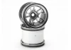Split 5 Truck Wheel Chrome - Fits HPI Nitro MT - pair
