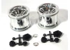 Split 5 Truck Wheel Chrome - Fits HPI Nitro MT - pair