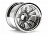 Split 5 Truck Wheel Chrome - Fits HPI Nitro MT - pair
