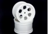 HPI 6 Spoke Wheel - White - 83x56mm - 14mm Hex - (pair)