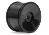 Dish Wheel Black 88X56mm/2Pcs 17mm Hex Savage / Hellfire - 2 Pcs