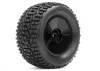 Dish Wheel Black 88X56mm/2Pcs 17mm Hex Savage / Hellfire - 2 Pcs