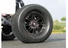 HPI 8 Spoke Wheel - Black Chrome - 83x56mm - 14mm Hex - (pair)