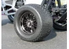 HPI 8 Spoke Wheel - Black Chrome - 83x56mm - 14mm Hex - (pair)