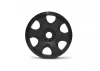 Warlock Wheel Black 83x56mm - 17mm Hex for Savage X / Hellfire - 2 Pcs