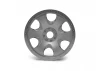 Warlock Wheel Matt Chrome 83x56mm - 17mm Hex for Savage X / Hellfire - 2 Pcs
