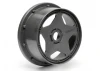 HPI Baja 5B Super Star Wheel - Gunmetal - Front - Pair