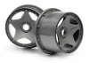 HPI Baja 5B Super Star Wheel - Gunmetal - Rear - Pair