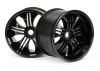 HPI Tremor Wheel Black (115X70mm 7Inch/2Pcs)