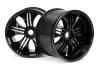 HPI Tremor Wheel Black (115X70mm 7Inch/2Pcs)