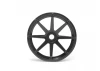 Blast Wheel Black Savage Incl. 17mm Hex Hub 115X70mm 7inch 2Pcs