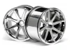 Blast Wheel Chrome(115x70mm 7inch/2pcs