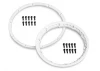 Heavy Duty Wheel Bead Lock Rings For HPI Baja 5B - White (1 Pair - Fits 2 Wheels)
