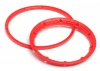 Heavy Duty Wheel Bead Lock Rings for HPI Baja 5B - Red (1 Pair - fits 2 Wheels)