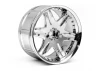 HPI LP35 Wheels - Work LS406 Chrome - 1 Pair ** CLEARANCE **