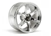 HPI LP32 Yokohama AVS Model T6 Chrome Wheels - 1 Pair