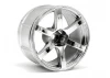 HPI LP35 Yokohama AVS Model T6 Chrome Wheels - 1 Pair