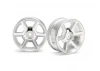 HPI GT Wheel Silver (6mm Offset/2Pcs)