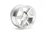 HPI GT Wheel Silver (6mm Offset/2Pcs)