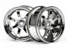 Mag 7 Wheels 26mm Chrome 0mm Offset ** CLEARANCE **