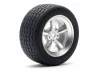 Vintage 5 Spoke Wheel 26mm Matt Chr for 26mm Vint. Tyres
