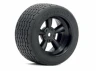 Vint 5 Spoke Whl 31mm/6mm Oset Black Chr for 31mm Vint. Tyres
