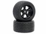 Vint 5 Spoke Whl 31mm/6mm Oset Black Chr for 31mm Vint. Tyres