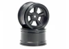 Vint 5 Spoke Whl 31mm/6mm Oset Black Chr for 31mm Vint. Tyres