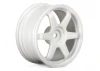HPI TE37 Wheels 26mm White (0mm Offset)
