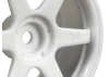 HPI TE37 Wheels 26mm White (0mm Offset)