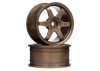 TE37 Wheel 26mm Bronze 0mm Offset for Std TC Tyres