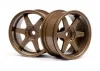 TE37 Wheel 26mm Bronze 0mm Offset for Std TC Tyres
