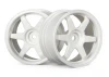 TE37 Wheel 26mm White (3mm Offset)
