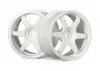 TE37 Wheel 26mm White (3mm Offset)