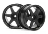 TE37 Wheel 26mm Black (3mm Offset)