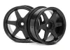 TE37 Wheel 26mm Black (3mm Offset)