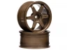 TE37 Wheel 26mm Bronze 3mm Offset for Std TC Tyres