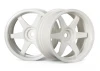 TE37 Wheel 26mm White (6mm Offset)