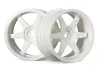 TE37 Wheel 26mm White (6mm Offset)
